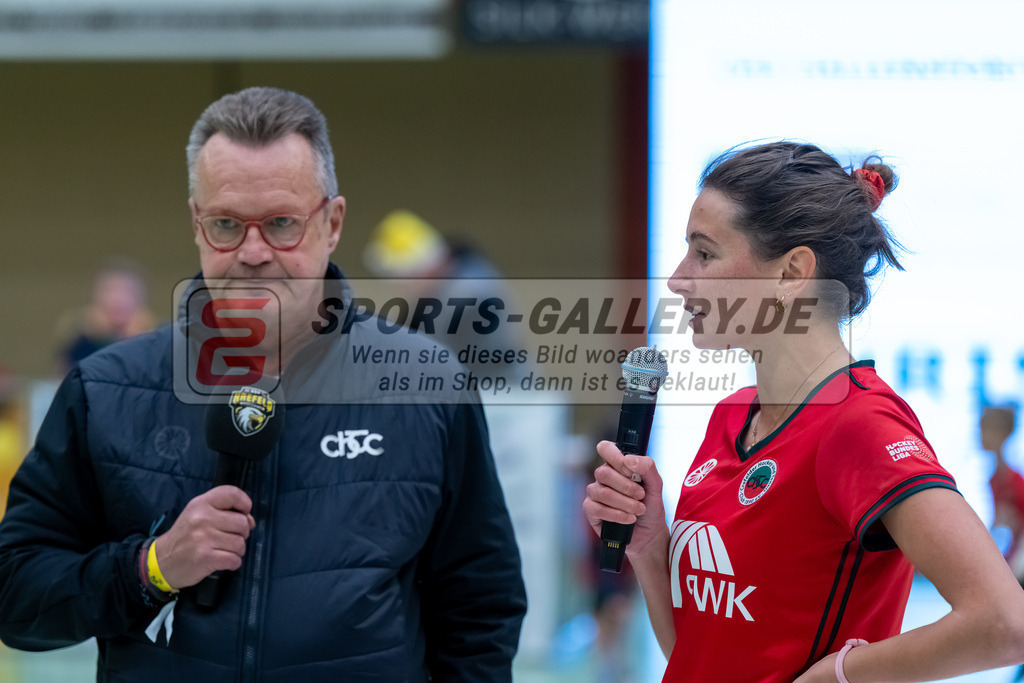 HK_20241214_100190 | 2. Bundesliga Halle Damen Crefelder HTC - DSD Düsseldorf am 14.12.2024 Halle Glockenpitz, Krefeld ,