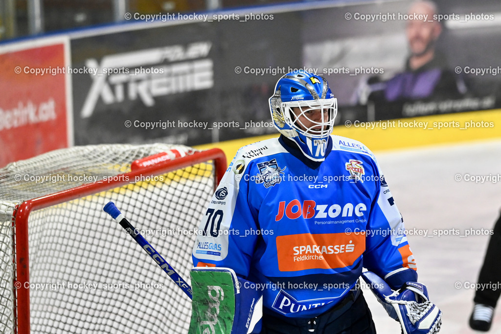 ESC Steindorf vs. ESV Ferlach  | #70 Moser Lukas ESC Steindorf, ESC Steindorf vs. ESV Ferlach , ESC Steindorf vs. ESV Ferlach  am 15.02.2026 in Steindorf (Ossiachersee Halle), Austria, (Photo by Bernd Stefan)