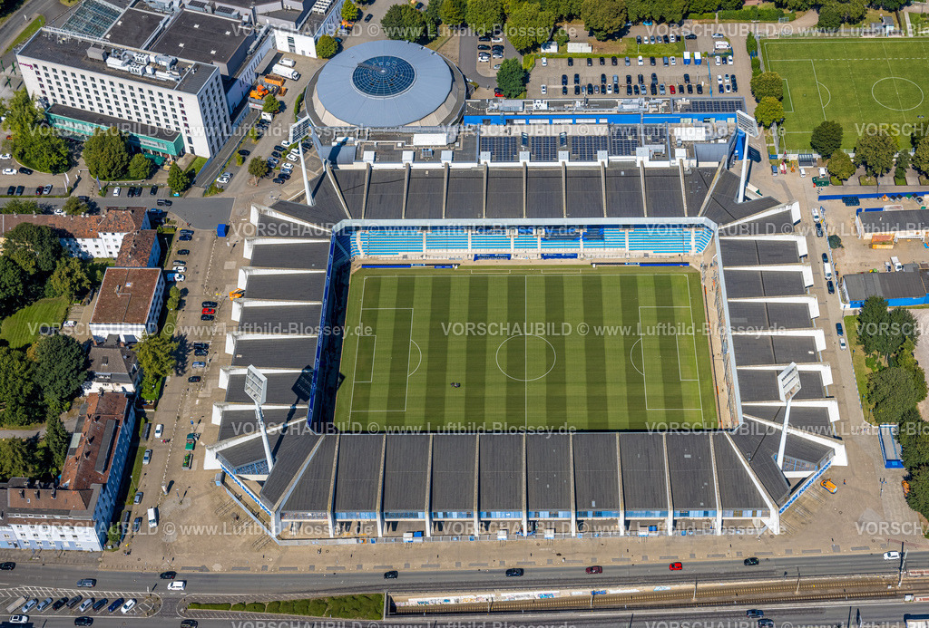 Bochum240816478 | Vonovia Ruhrstadion, Bundesligastadion des VFL Bochum 1848, Stadion an der Castroper Straße, Grumme, Bochum, Ruhrgebiet, Nordrhein-Westfalen, Deutschland