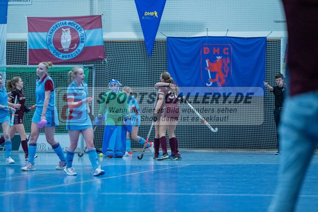 HK_20240303_108959 | 2. Halbfinale Deutsche Meisterschaft WU16 am 3.3.2024 Halle DHC, Düsseldorf ,