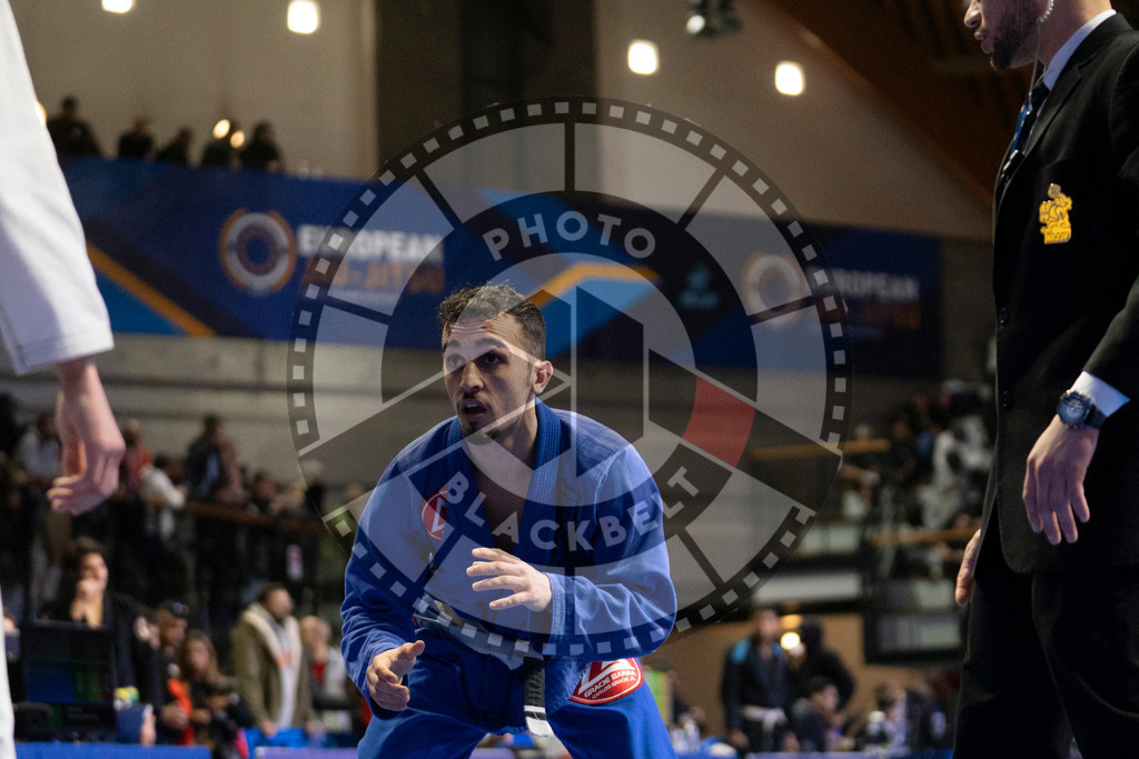 20240119PBB0915 | Fighters compete during the IBJJF European Championship in Paris, France, on January 19, 2024.