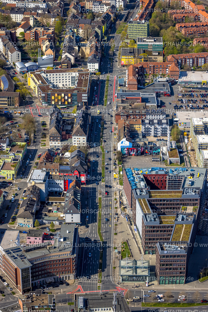 Dortmund220400617 | Luftbild, Unionviertel Rheinische Straße, Dorstfelder Brücke, Dortmund, Ruhrgebiet, Nordrhein-Westfalen, Deutschland
