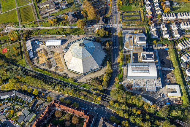 Oberhausen231100156Ausbildungszentrum_Print9999Pixel300dpi | Luftbild des Berufsförderungswerk der Bauindustrie NRW gGmbH, Osterfeld, Oberhausen, Ruhrgebiet, Nordrhein-Westfalen, Deutschland