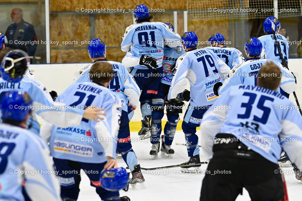  EHC Althofen vs. ESC Steindorf 9.3.202 | Jubel ESC Steindorf Mannschaft, Meister 2022/23, Meisterfeier