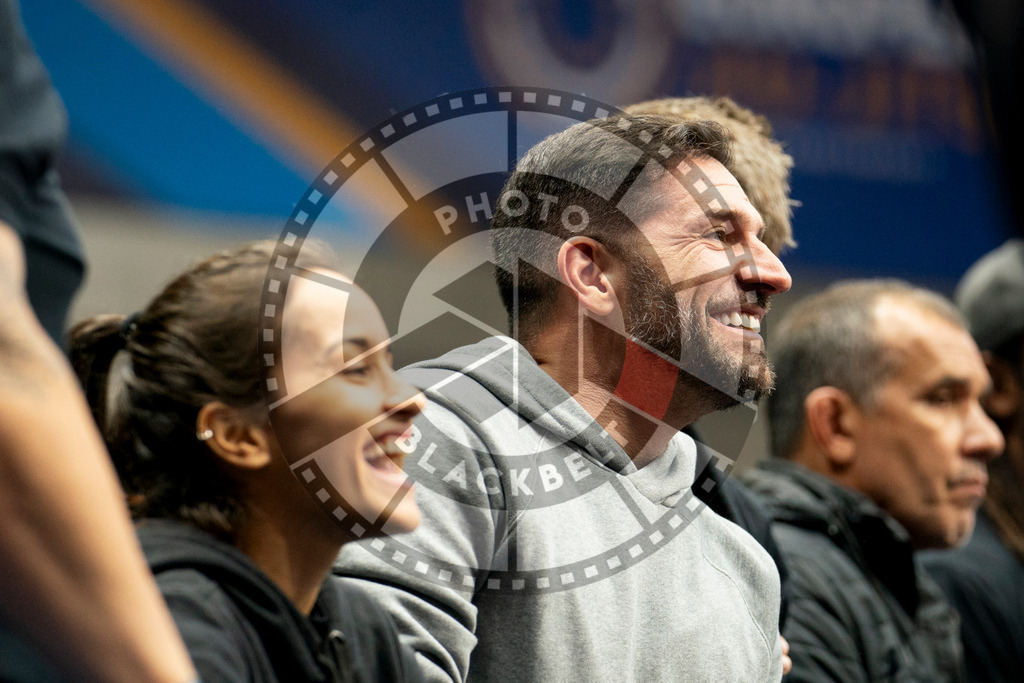 20240124PBB03395 | Fighters compete during the second day of the IBJJF European Championship in Paris, France, on January 24, 2024.