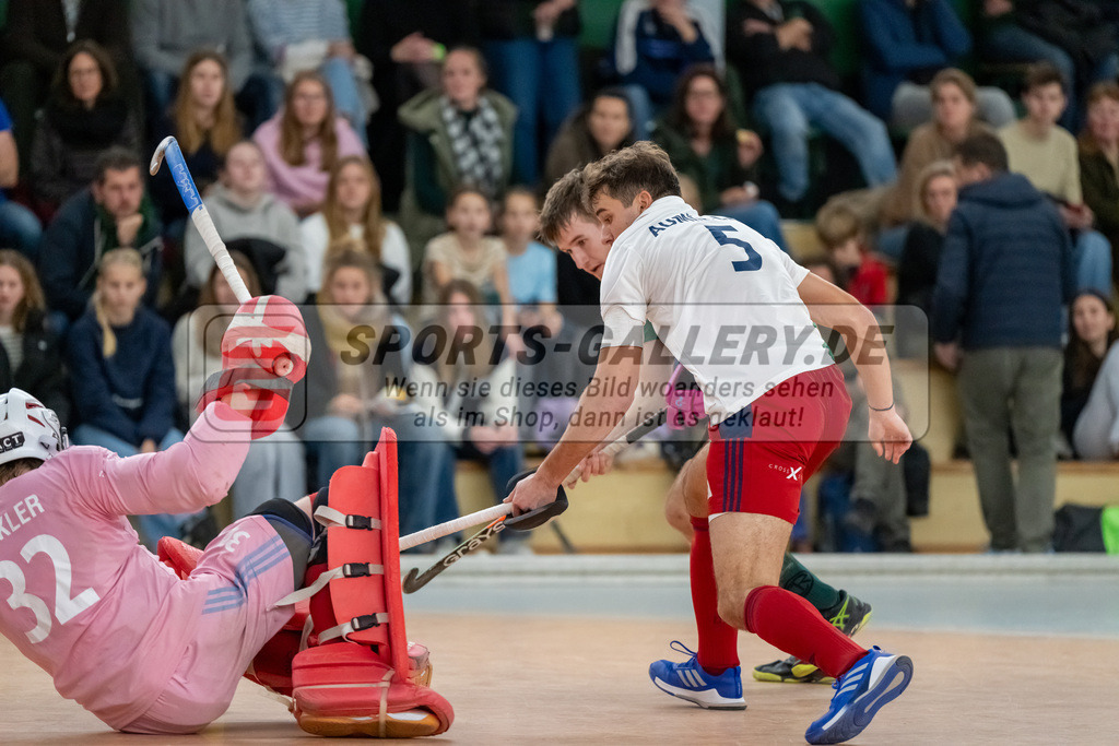 HK_20241208_109897 | 2. Bundesliga Halle Herren Club Raffelberg - Düsseldorfer HC am 8.12.2024 Raffelberg Halle, Duisburg ,