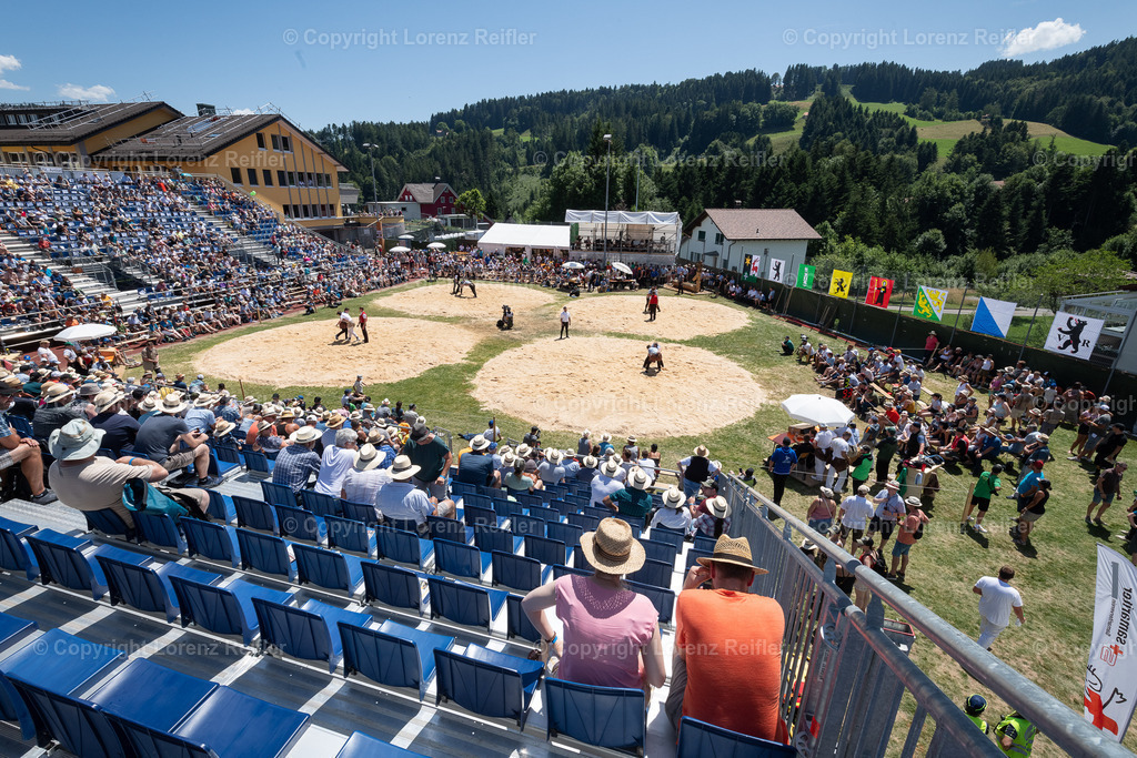 Schwingen -  Appenzeller Kantonal 2023 | Oberegg, 9.7.23, Schwingen - Appenzeller Kantonal.