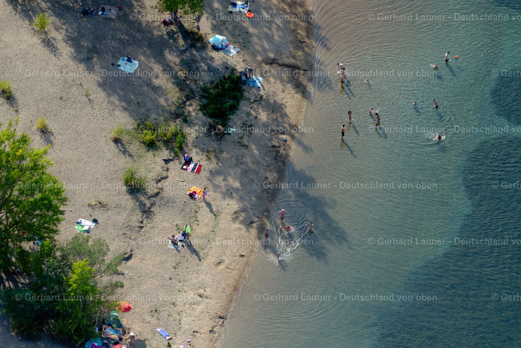 4040071 | MARKRANSTäDT 14.09.2020 Uferbereiche des Strandbad am Kulkwitzer See im Ortsteil Göhrenz in Markranstädt im Bundesland Sachsen, Deutschland. // Beach areas on the on Kulkwitzer See in the district Goehrenz in Markranstaedt in the state Saxony, Germany. Foto: Gerhard Launer