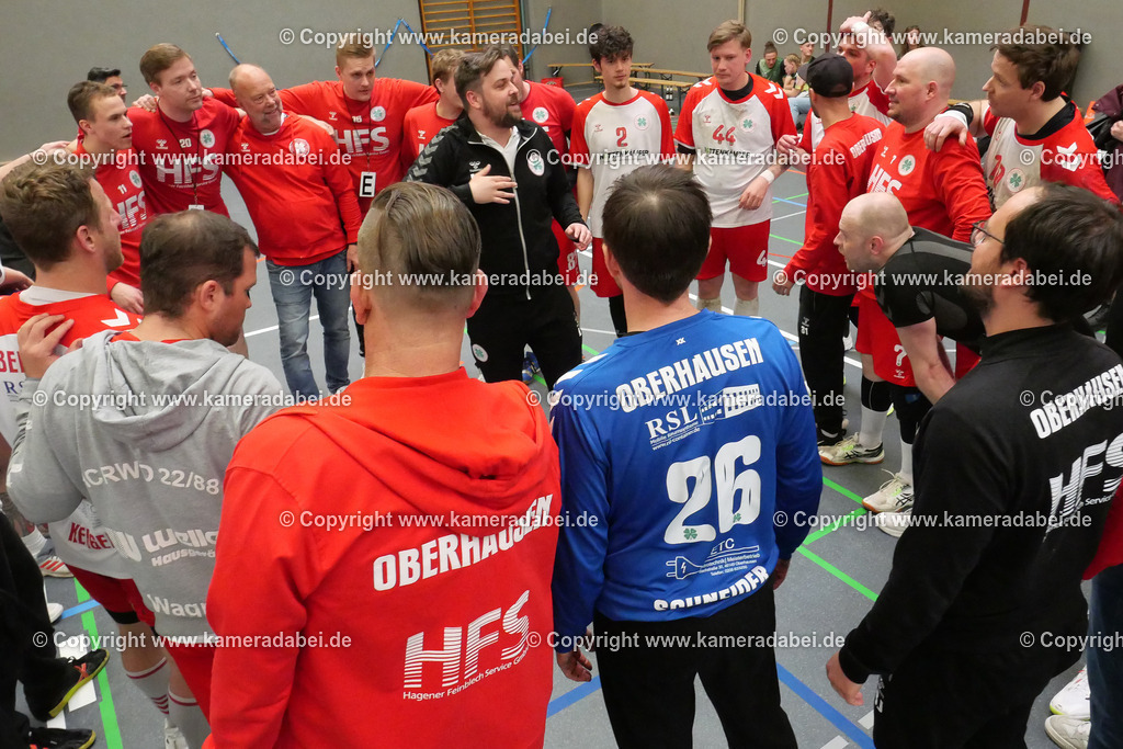 Handball : Verbandsliga Herren: TB Oberhausen - RW Oberhausen  am 12.04.2026 in Oberhausen. | Handball : Verbandsliga Herren: TB Oberhausen - RW Oberhausen  am 12.04.2026 in Oberhausen. - Realisiert mit Pictrs.com
