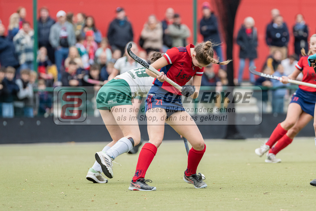 HK_20231022_106048 | Finale Deutsche Meisterschaft Feld WU16 Uhlenhorst Mülheim - Düsseldorfer HC am 22.10.2023 DHC, Düsseldorf ,