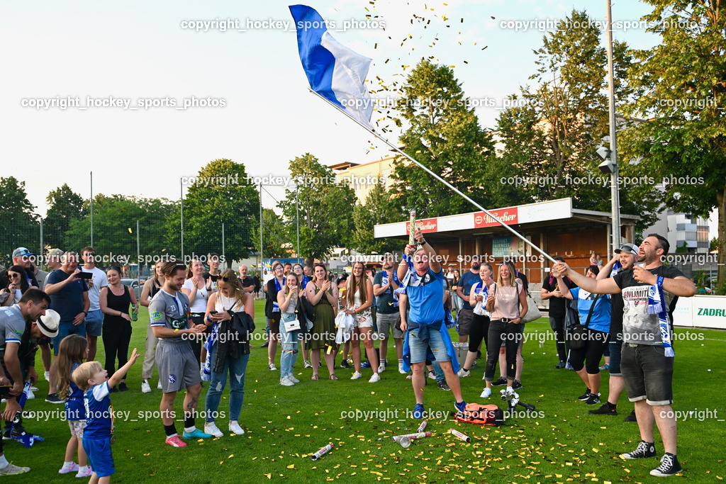 Villacher Bier Cup 2022/23 Siegerehrung SAK vs. SV Dellach Gail 17.6.2023 | hockey sports photos, Pressefotos, Sportfotos, hockey247, win 2day icehockeyleague, Handball Austria, Floorball Austria, ÖVV, Kärntner Eishockeyverband, KEHV, KFV, Kärntner Fussballverband, Österreichischer Volleyballverband, Alps Hockey League, ÖFB, 