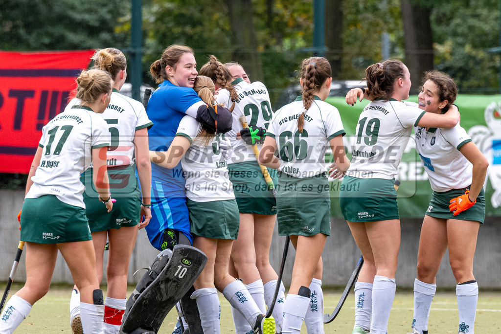 SFE_20231021_0210 | Deutsche Meisterschaft Weibliche U16 Halbfinale Uhlenhorst Mülheim - Berliner HC am 21.10.2023 in Köln (Düsseldorfer Hockeyclub 1905 e.V.), Photo: Stephan Fehrmann 2023 (Sports-Gallery)