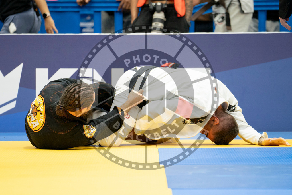 20240124PBB02287 | Fighters compete during the second day of the IBJJF European Championship in Paris, France, on January 24, 2024.