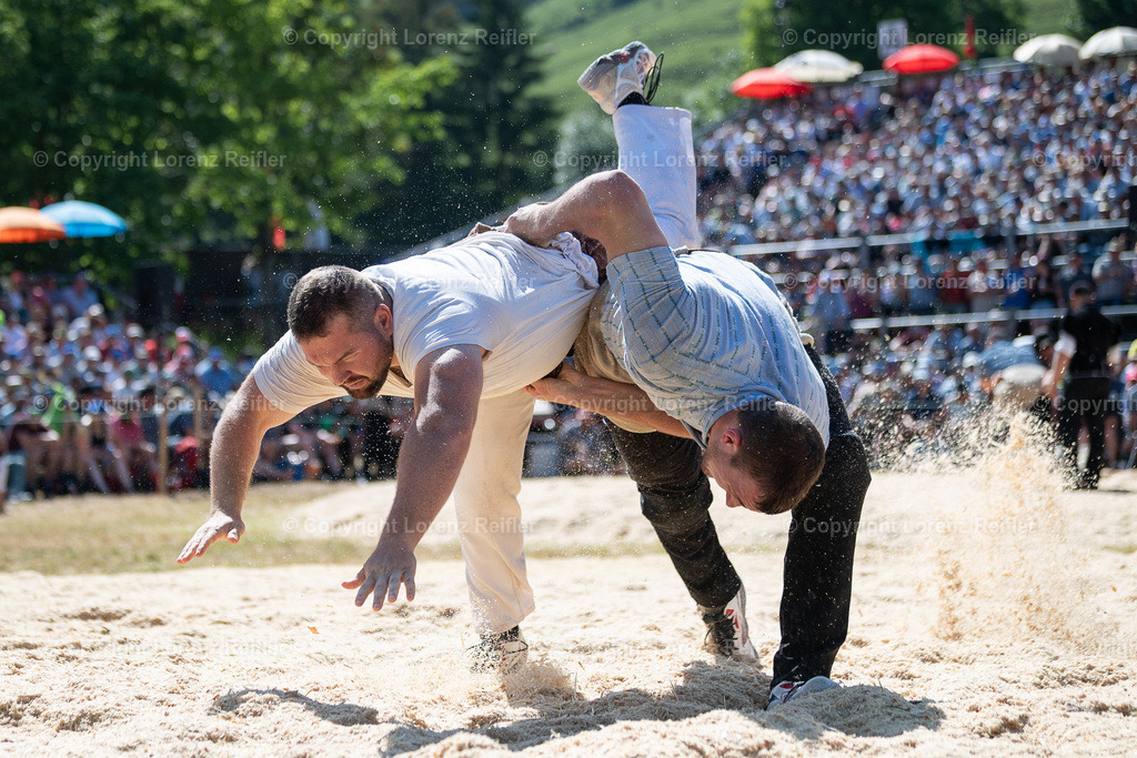 Schwingen -  Schwarzseeschwinget 2025 | Schwarzsee, 22.6.25, Schwingen - Schwarzseeschwinget.