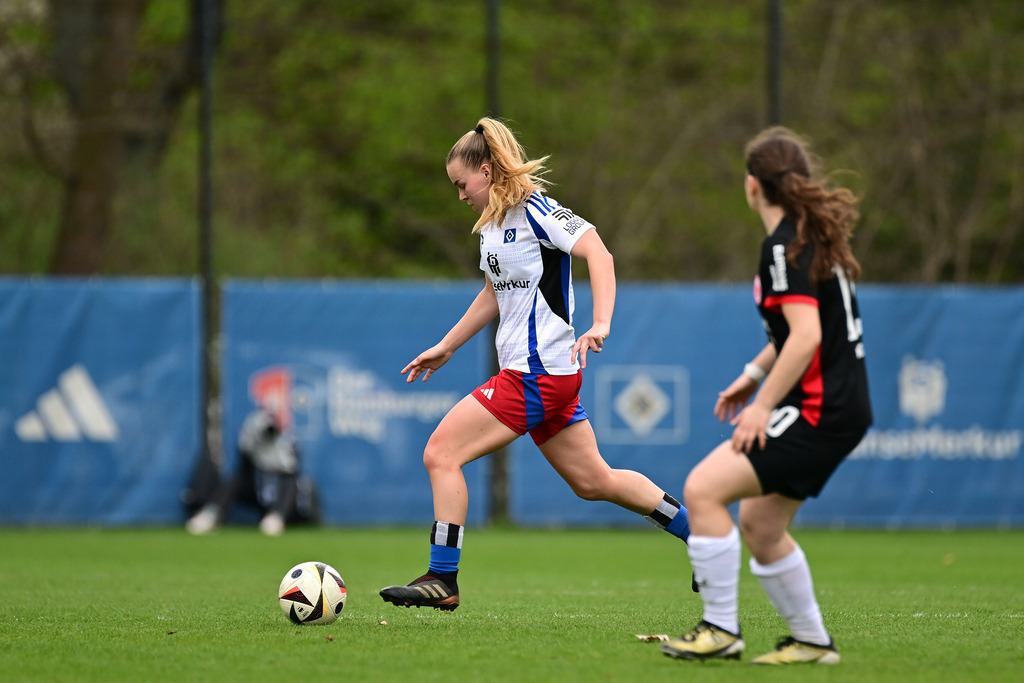 Fußball I Frauen I Saison 2024-2025 I 2. Bundesliga I 21. Spieltag I Hamburger SV - Eintracht Frankfurt II | Der Sportfotograf. - Realisiert mit Pictrs.com