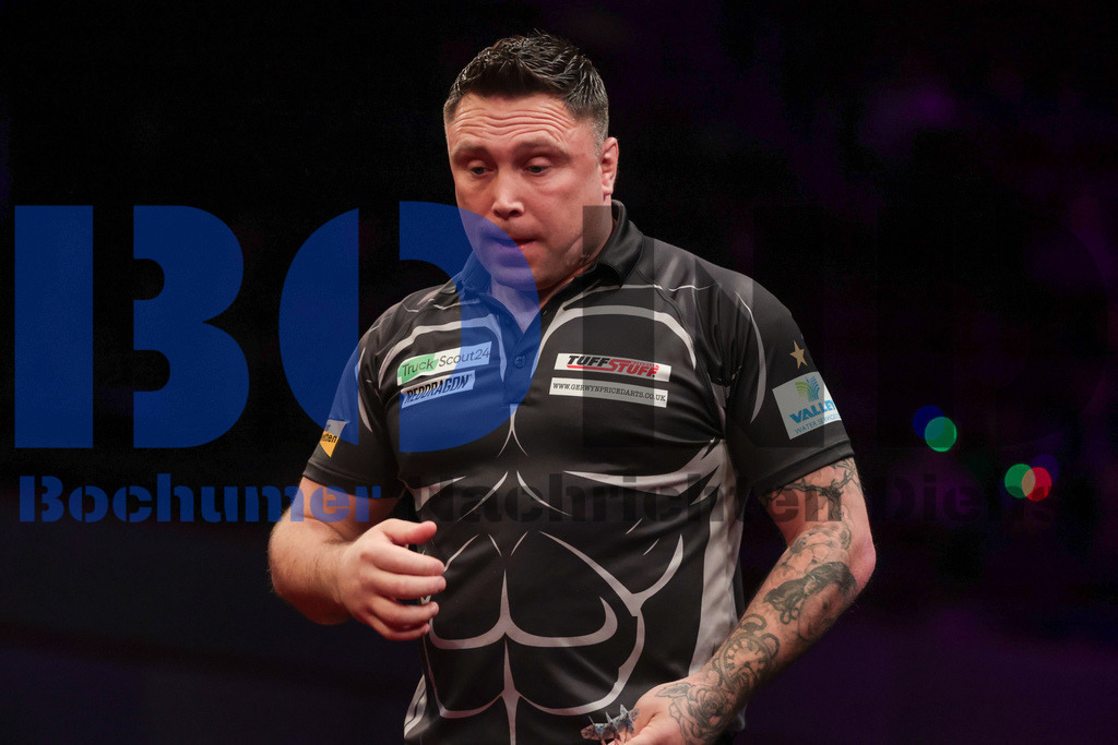  29.10.2023 - 
 | Sebastian Sendlak / Bochumer Nachrichtendienst (BOND) - PDC European Darts Championship: Viertelfinale {Persons shown} - Realisiert mit Pictrs.com