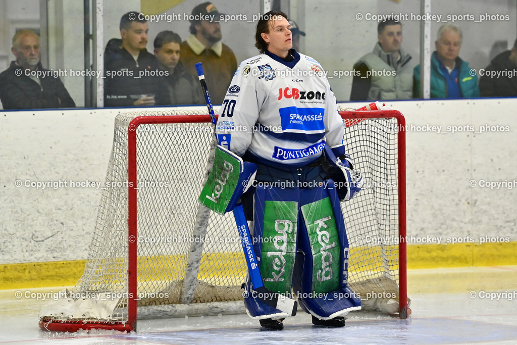 1. EHC Althofen vs. ESC Sparkasse Steindorf  | #70 Moser Lukas ESC Steindorf, 1. EHC Althofen vs. ESC Sparkasse Steindorf , 1. EHC Althofen vs. ESC Sparkasse Steindorf  am 08.03.2026 in Althofen (Stadthalle Althofen), Austria, (Photo by Bernd Stefan)