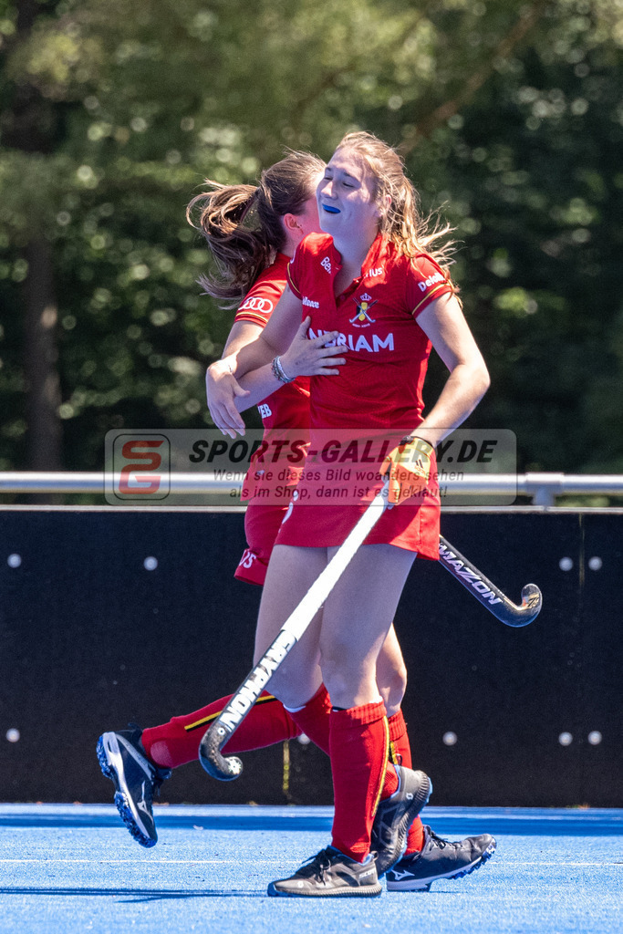 SFE_20230708_0097 | EuroHockey EM U18 Girls Belgium vs Scotland am 08.07.2023 in Krefeld (Gerd-Wellen-Hockeyanlage), Photo: Stephan Fehrmann 2023 (Sports-Gallery)