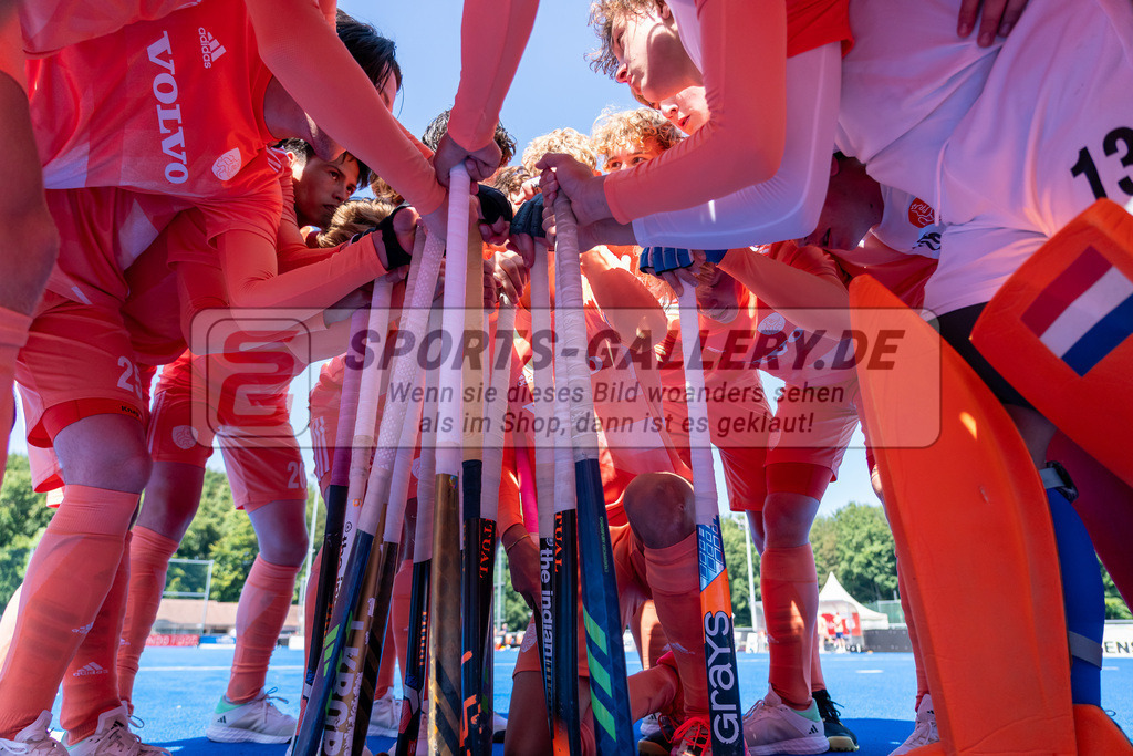 HK_20240628_904266 | MU18 Länderspiel Germany - Niederlande am 28.6.2024 Crefelder HTC, Krefeld ,