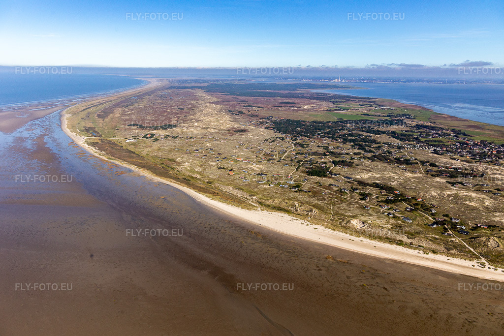 Vue aérienne: Depuis le banc de sable Peter Meyers à Fanø dans le département Syddanmark, Danemark. Photo: IMG_118683.jpg prise le 21/09/2019 par Werner Riehm/FLY-FOTO.euRésolution de l'original: 5472 x 3648 px
