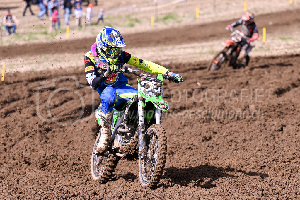 Motocross Schlatt bei Winterthur - 29. April 2023 | #36 Luethi Samuel aus Emmen (CH) auf Kawasaki in der Kategorie MX2 am Motocross Schlatt bei Winterthur, 29. April 2023.
Instagram: @mx_schlatt | @mc_wila | @sam_schweiz
Bild: Sportfotografie Markus Aeschimann | www.markus-aeschimann.ch - Realisiert mit Pictrs.com