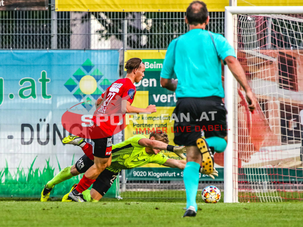 ASK Klagenfurt - Union Gurten Regionalliga 1. Runde | ASK Klagenfurt - Union Gurten am 28.07.2023 in Klagenfurt
(Stadion Fischl), Austria, (Photo by Ernst Krawagner sport-fan.at) - Realisiert mit Pictrs.com