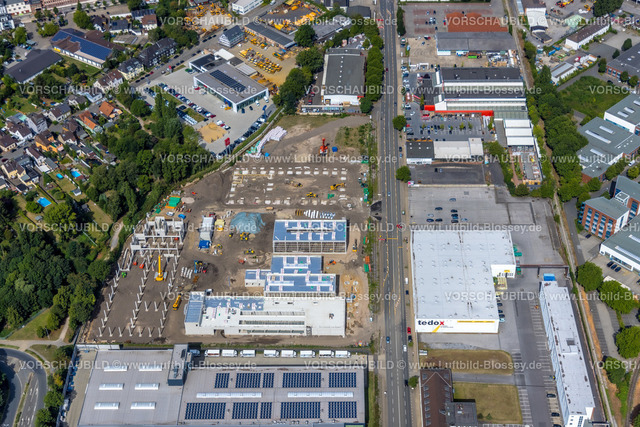Muelheim220802285 | Luftbild, Rhein-Ruhr Hafen Mülheim, Gewerbegebiet, Speldorf, Mülheim an der Ruhr, Ruhrgebiet, Nordrhein-Westfalen, Deutschland