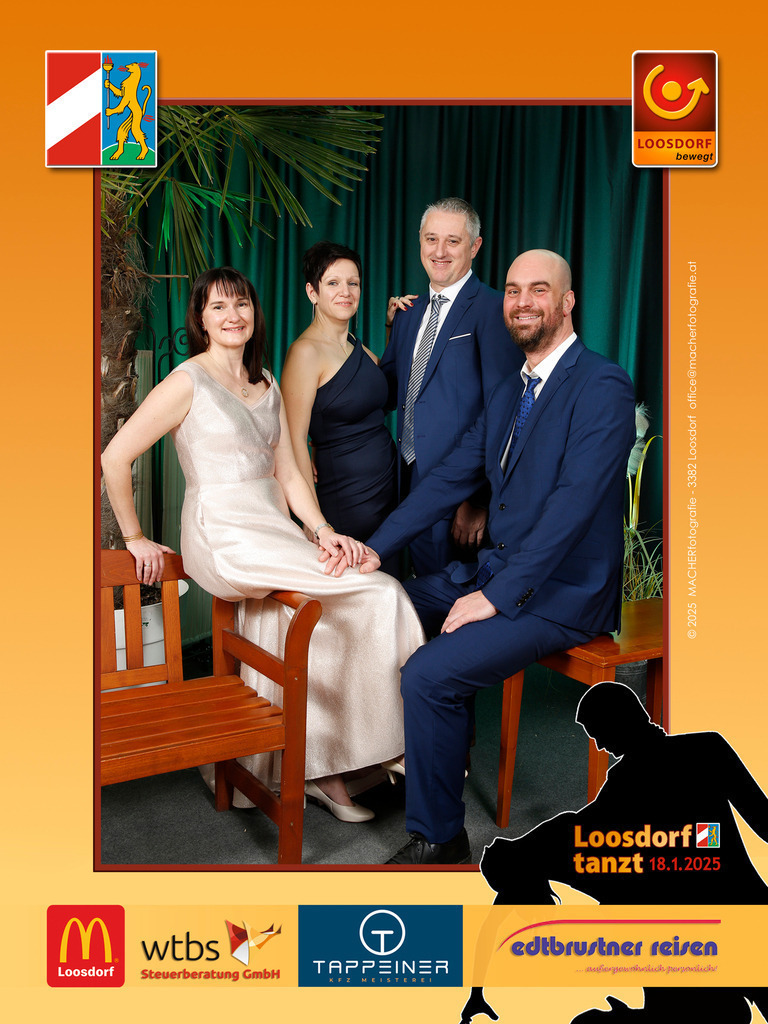 LoosdorfTanzt25_8638 | Ballfotografie - Loosdorf tanzt am 18.01.2025 in der Losensteinhalle LOOSDORF. Vielen Dank den Sponsoren:Edtbrustner Reisen /wtbs Steuerberatung /Autohaus Tappeiner/McDonalds Loosdorf