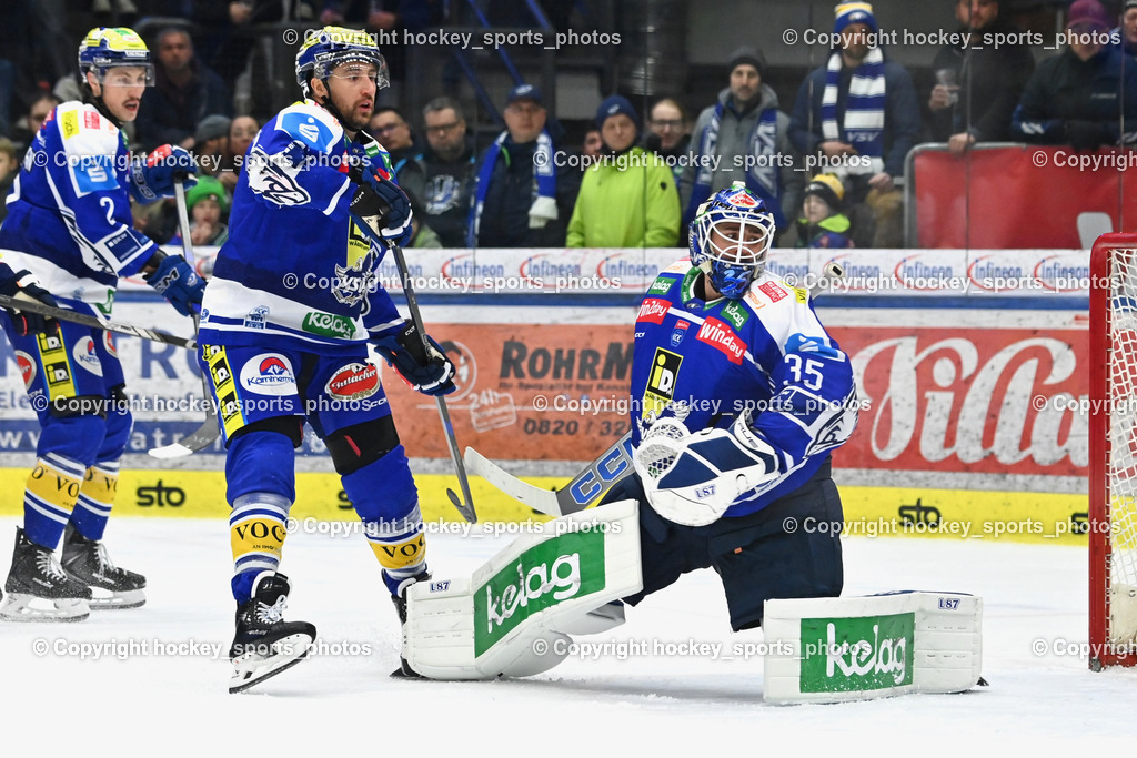 EC IDM Wärmepumpen VSV vs. Hydro Fehervar AV 19 | #91 Nick Hutchison EC VSV, #35 Joe Cannata EC VSV, EC IDM Wärmepumpen VSV vs. Hydro Fehervar AV 19, EC IDM Wärmepumpen VSV vs. Hydro Fehervar AV 19  am 17.01.2026 in Villach (Stadthalle Villach), Austria, (Photo by Bernd Stefan)