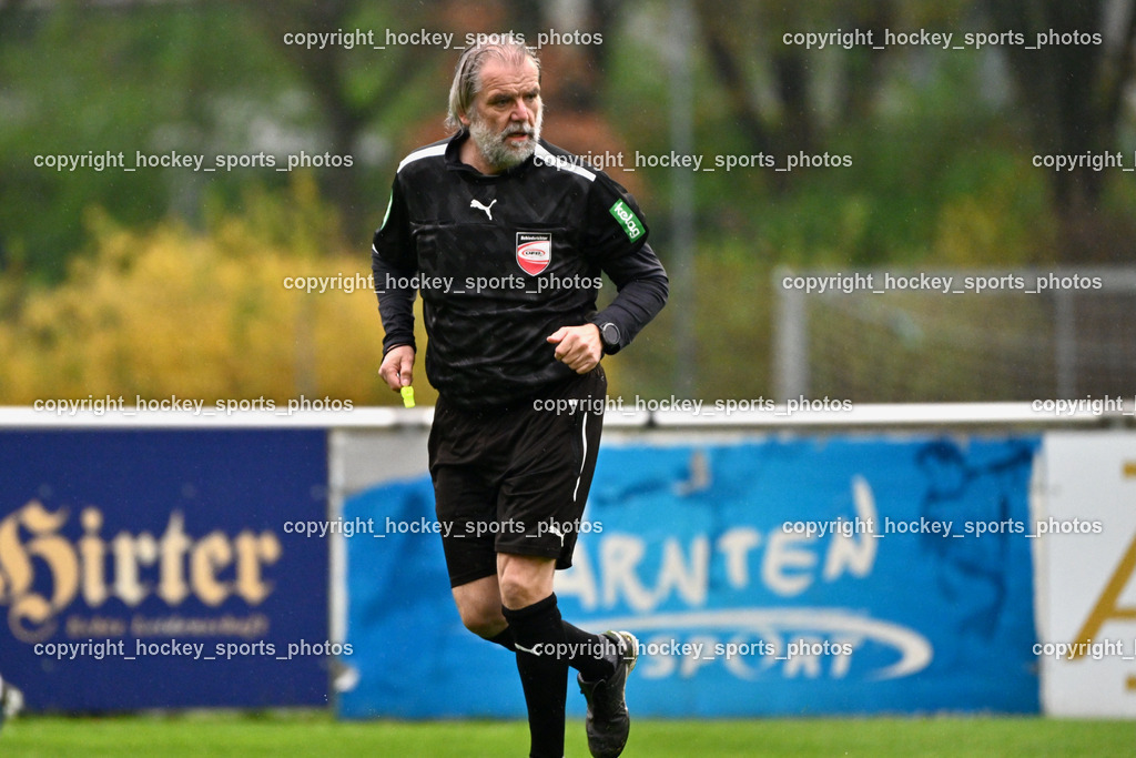 SAK vs. KAC 1909 | Gerhard Lukas Meschnark Referee, SAK vs. KAC 1909, SAK vs. KAC 1909 am 17.04.2025 in Klagenfurt (Sportpark Welzenegg), Austria, (Photo by Bernd Stefan)
