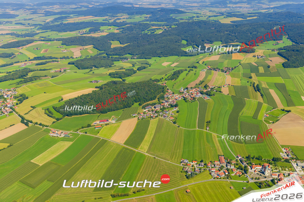 Schöne Luftaufnahme als Geschenk in Vorderbuchberg Neukirchen beim Heiligen Blut - Die Luftbildaufnahme wurde 2025 vom UL-Flugzeug heraus erstellt ( keine Drohne ) - Hochauflösende Luftaufnahme -Nicht vergleichbar mit Google Maps oder Satelittenbilder- Die Geschenkidee !Mit Lizenz und Bildrechte bestellbar