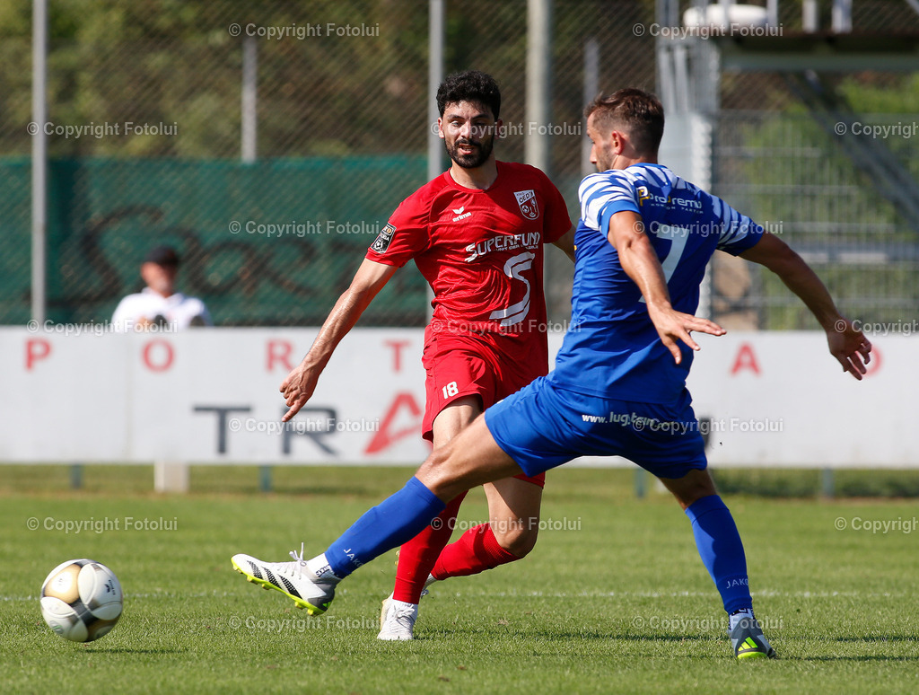 A_LUI_2608023_20 | SPORT,FUSSBALL,LT1 OOELIGA ASKOE OEDT-SPG FRIEDBURG/POENDORF 26.08.2023 IM BID: BUENJAMIN KARATAS (OEDT) UND MATTIA OLIVOTTO (FRIEDBURG) FOTO:FOTOLUI