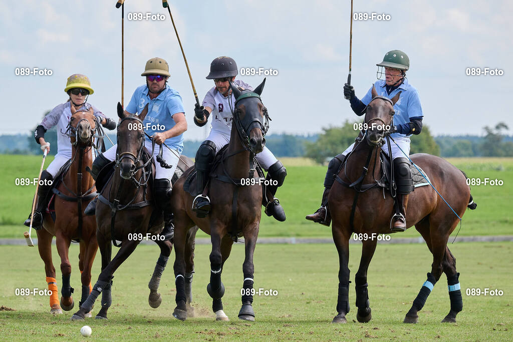 La Tarde Summer Cup 2025, Ostersee Polo Team vs La Tarde Polo Team | La Tarde Polo Club Munich, La Tarde Summer Cup 2025, Ostersee Polo Team vs La Tarde Polo Team, 2025-08-24Foto: 089-foto.org - Realisiert mit Pictrs.com
