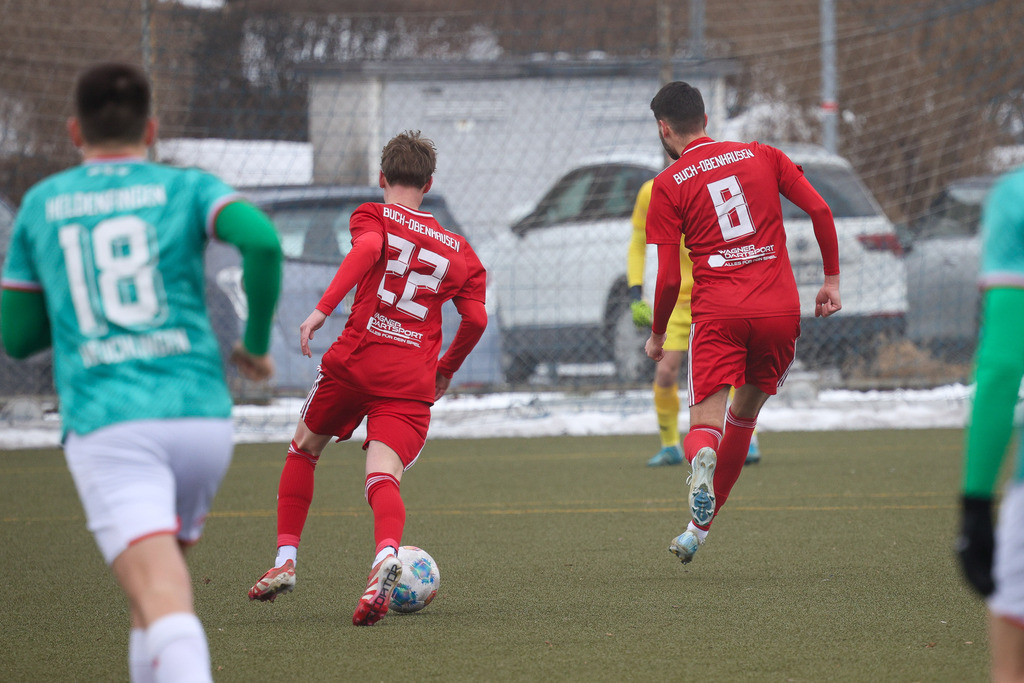 Heldenfingen-Buch_260131_6641 | SG Heldenfingen/Heuchlingen vs. TSV Buch, Fußball, Herren, Freundschaftsspiel, 2025/2026, 31.01.2026 in Söhnstetten, Kunstrasenplatz (Foto: Michael Bulling) - Realisiert mit Pictrs.com