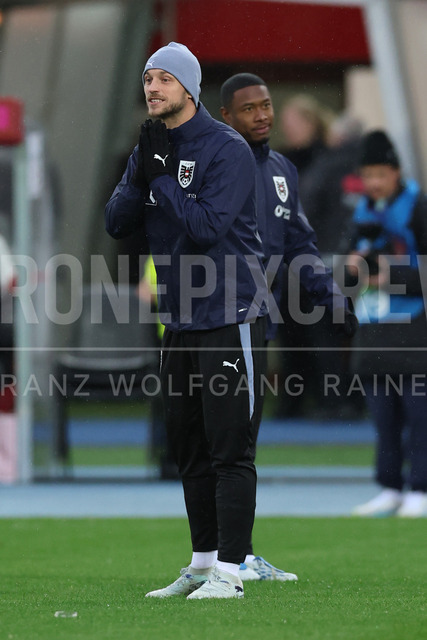 Austria vs Ghana – International Football Match    | VIENNA, AUSTRIA, 27.MAR.26 - SOCCER - OEFB international test match, Austria vs Ghana. The image shows Marko Arnautovic (AUT) during warm up.