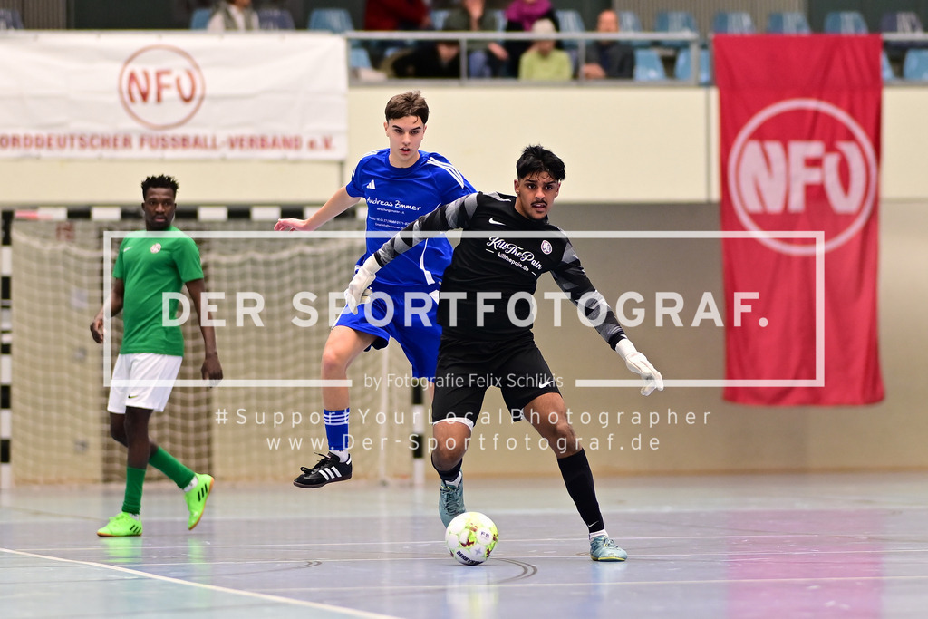Futsal I Junioren I Saison 2024-2025 I NORDFV Regionalmeisterschaft I 081228 | Der Sportfotograf. - Realisiert mit Pictrs.com