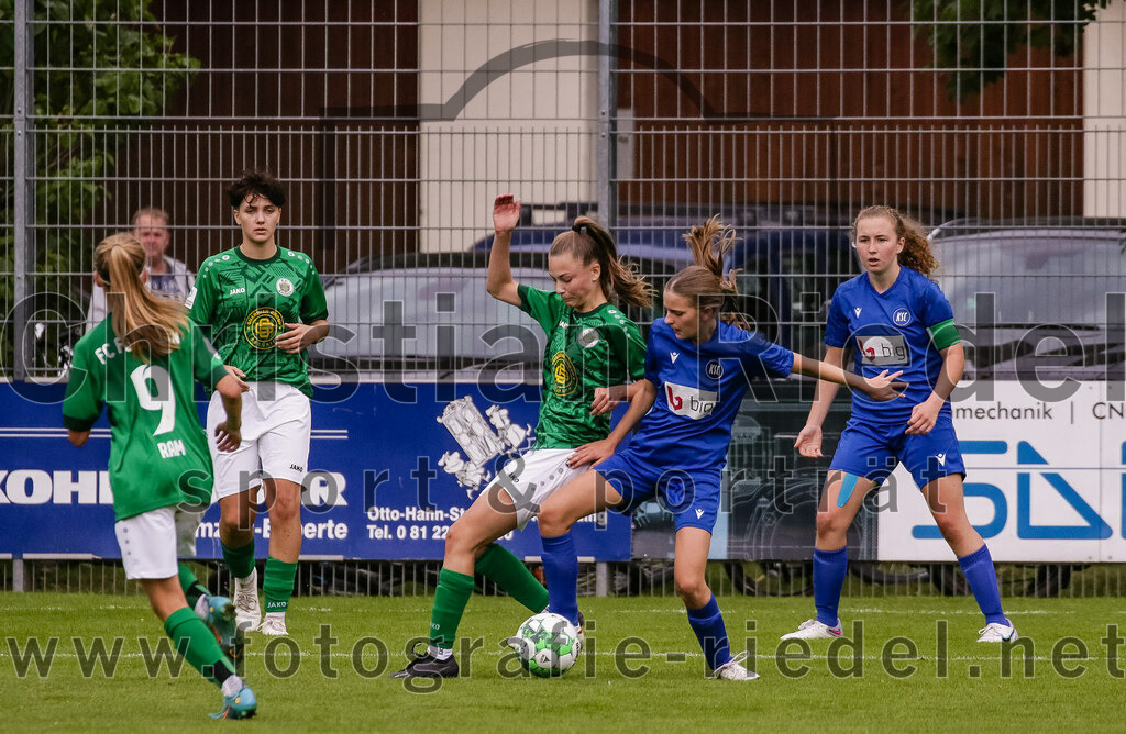 2023-10-07_038_FC_Forstern_gegen_Karlsruher_SC | Forstern, Deutschland, 07.10.2023:
Fußball, B-Juniorinnen-Bundesliga Süd 2023 / 2024, 4. Spieltag, FC Forstern gegen Karlsruher SC, Endergebnis: 1:1

Foto: Christian Riedel / fotografie-riedel.net