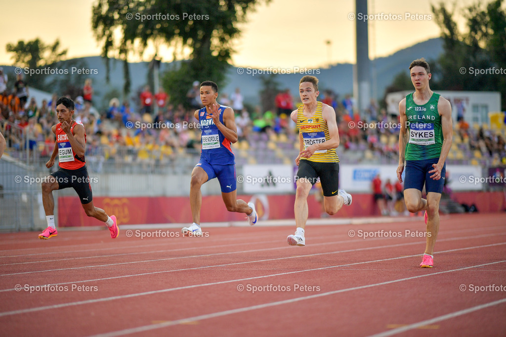 U18 EM - Ben Tröster_1 | U18-EM am 18.07.2024 in Banska BrysticaFoto: DLV/Kai Peters - Realisiert mit Pictrs.com