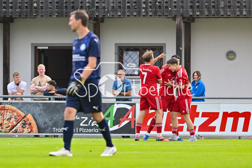 SpVgg Auerbach-Streitheim - TSV Burgheim | Jubel nach 0-1 durch Burgheim 9