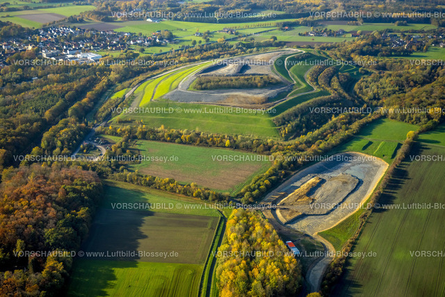 Hamm221015026 | Luftbild, Halde Sundern, ehemalige Zeche Monopol, Herbstfarben, Hamm, Ruhrgebiet, Nordrhein-Westfalen, Deutschland
