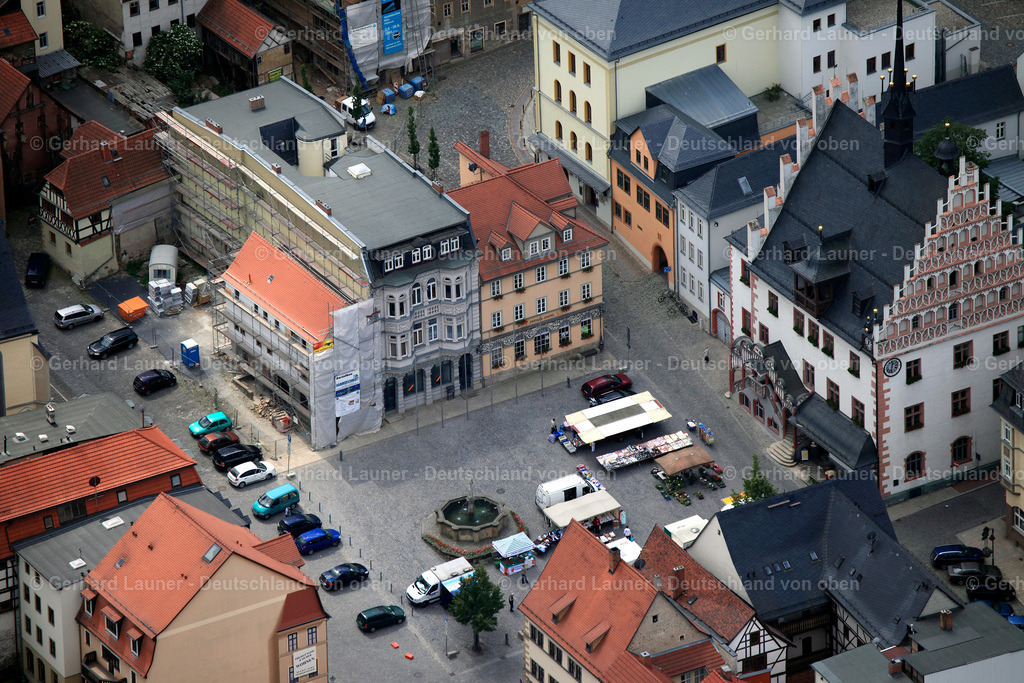 3002774 | Kirchplatz, Stadtverwaltung, Pössneck