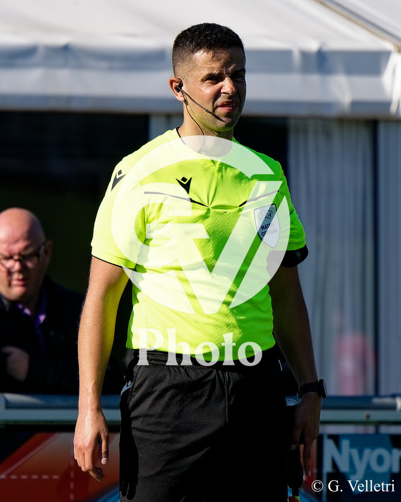 UEFA Region's Cup - NI Western Region v Vaud | Boris Dujmovic referee assistant during the UEFA Region's Cup game between NI Western Region and Vaud at Centre Sportif de Colovray in Nyon, Switzerland 