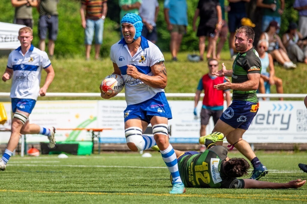 Rugby 1. Bundesliga Süd/West, Saison 2024/25, Finalphase Viertelfinale: TSV Handschuhsheim gegen RC Leipzig | Rugby 1. Bundesliga Süd/West, Saison 2024/25, Finalphase Viertelfinale: TSV Handschuhsheim gegen RC Leipzig - Realisiert mit Pictrs.com