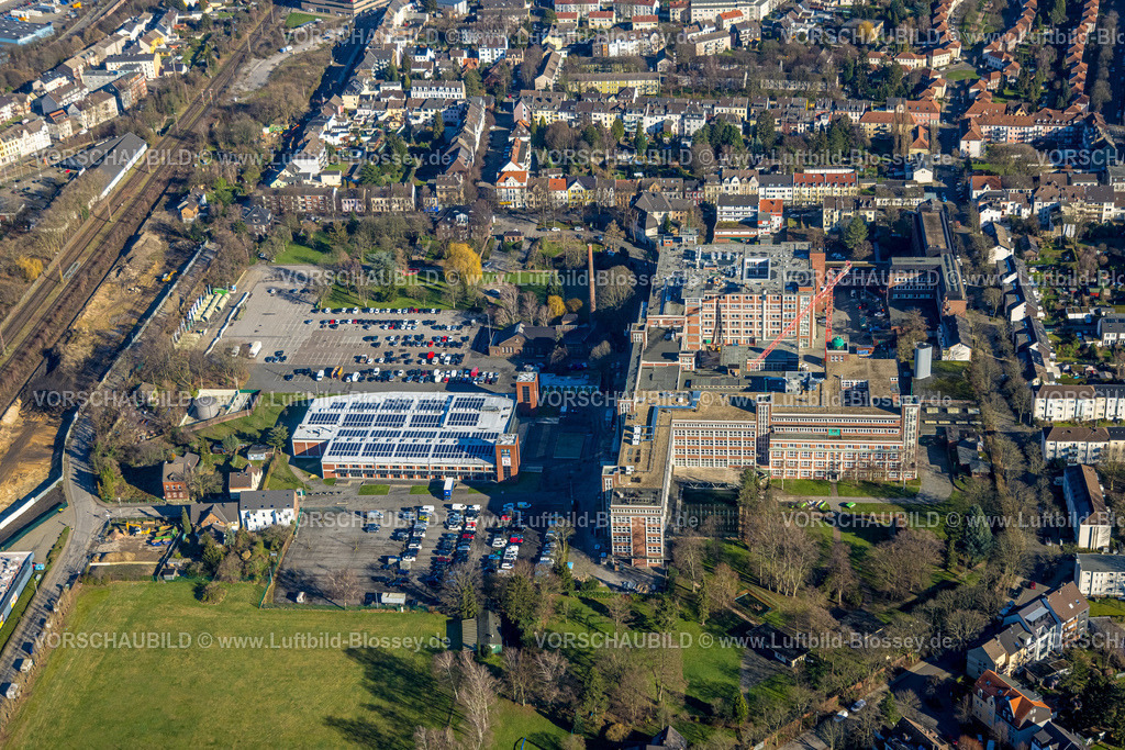 Muelheim230201364 | Luftbild, Ehem. Tengelmann-Gelände Baustelle, Technikum Mülheim, Speldorf, Mülheim an der Ruhr, Ruhrgebiet, Nordrhein-Westfalen, Deutschland