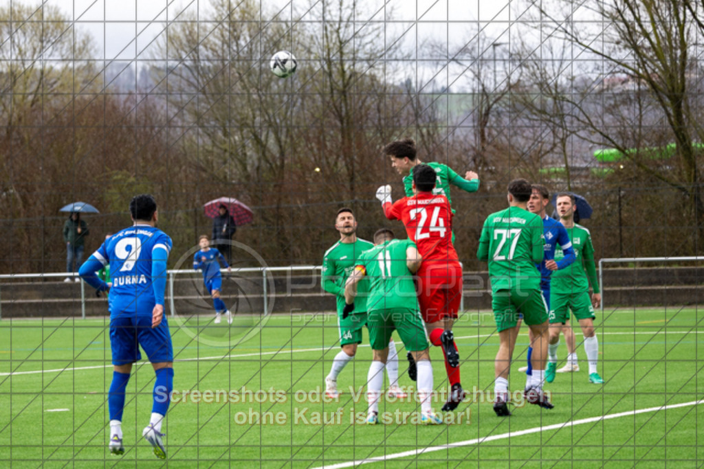 20260314_154408_0123 | #,1.FC Eislingen (blau) vs. GSV Maichingen (grün), Fussball, Landesliga 2 - wfv, 18. Spieltag, Saison 2025/2026, Kunstrasenplatz am Eichenbach, Haldenstraße, 73054 Eislingen, 14.03.2026 - 15:00 Uhr,Foto: PhotoPeet / Event- &amp; Sportfotografie / Peter Harich