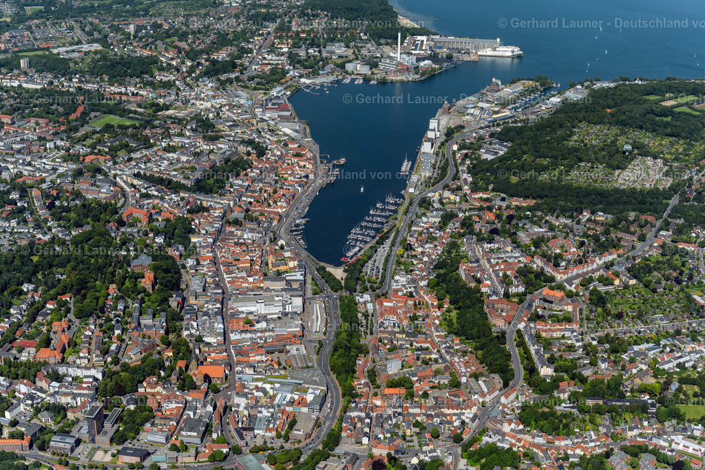4037511 | Stadtansicht Flensburg mit Flensburger Förde
