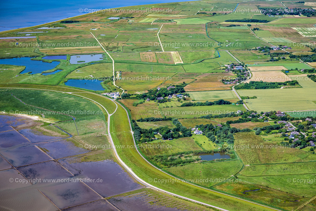 Sylt_Osterende_ELS_3899210625 | SYLT 21.06.2025 Ortskern und Orts- Zentrum an der Meeres- Küste der Nordsee auf der Insel Sylt in Morsum-Osterende im Bundesland Schleswig-Holstein, Deutschland. // Center on the seacoast of North Sea on Sylt Island in Morsum-Osterende in the state Schleswig-Holstein. Foto: Martin Elsen