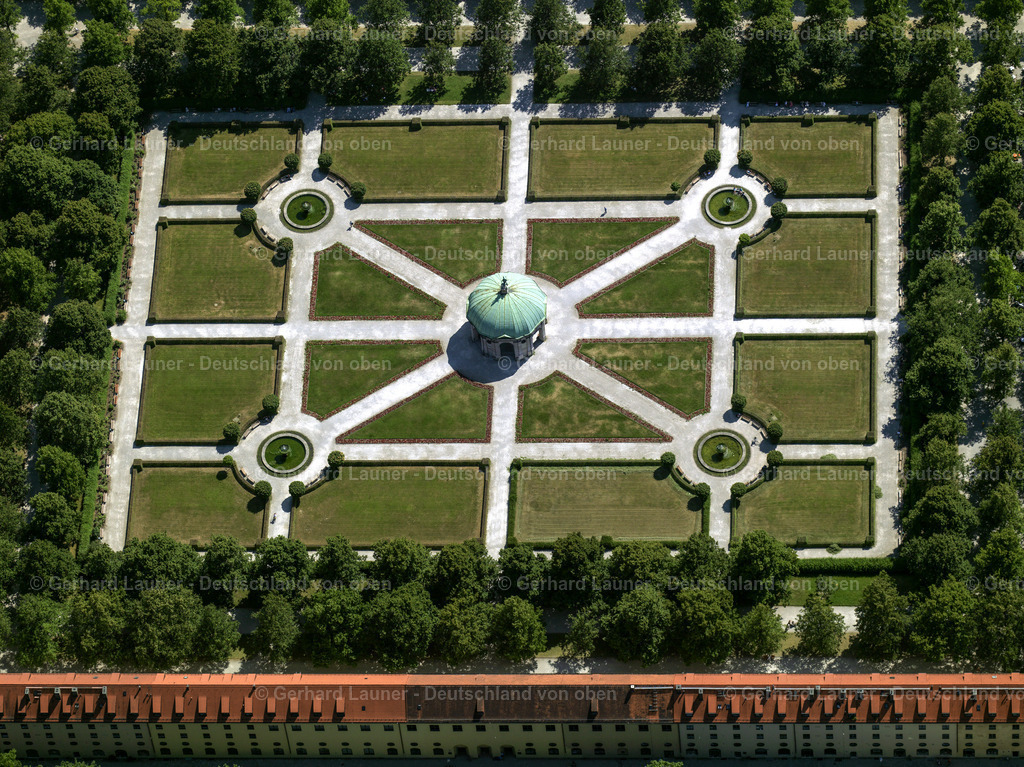 2695255 | Hofgarten und Dianatempel an der Residenz München im Bundesland Bayern