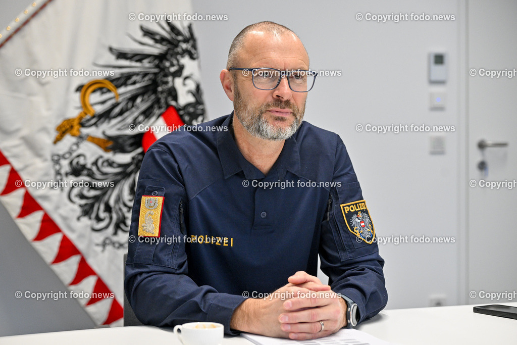 Andreas Pilsl_ Landespolizeidirektor Ooe_ 28.12.2023-9 | 28.12.2023, Landespolizeidirektion Oberoesterreich, AUT, Andreas Pilsl, im Bild Andreas Pilsl (Landespolizeidirektor Ooe)