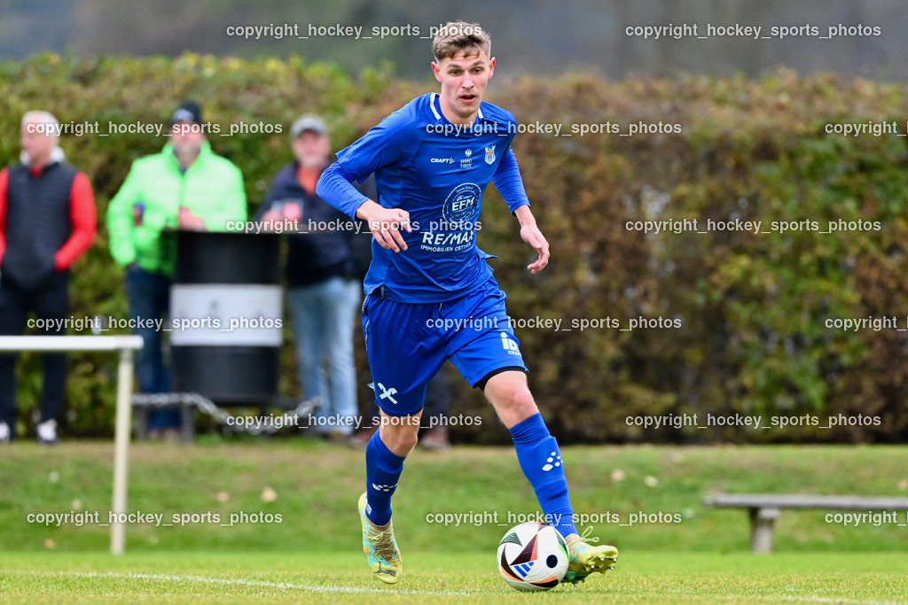 SV Rothenthurn vs. Union Matrei | #27 Hannes Wibmer Matrei, SV Rothenthurn vs. Union Matrei, SV Rothenthurn vs. Union Matrei am 09.11.2024 in Rothenthurn (Sportplatz Rothenthurn), Austria, (Photo by Bernd Stefan)